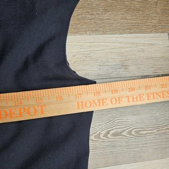 Ted Baker Textured Dress Navy Blue Zipper Front Size 8 NEW - Picture 9 of 11